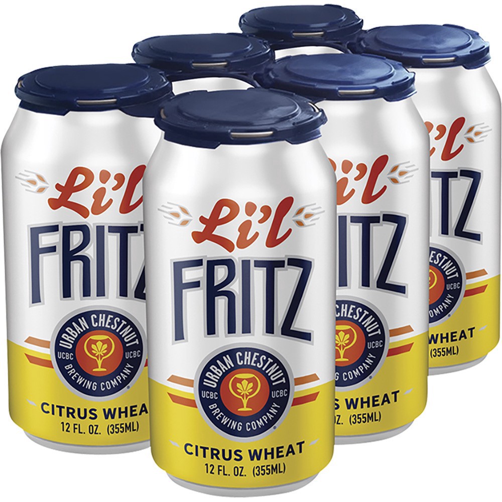 slide 1 of 1, Urban Chestnut Brewing Company Urban Chestnut Lil Fritz 6 Pack Can, 6 ct; 12 oz