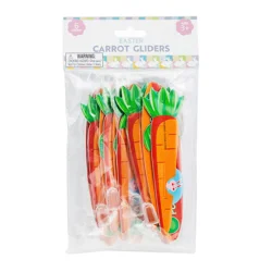 Meijer Corporate Seasonal Easter Carrot Gliders 6 ct