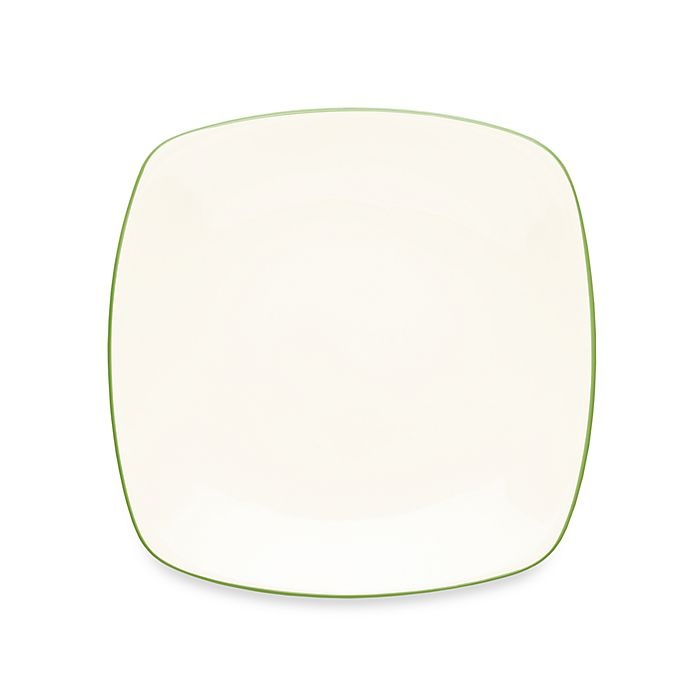 slide 1 of 1, Noritake Colorwave Square Dinner Plate - Apple, 1 ct