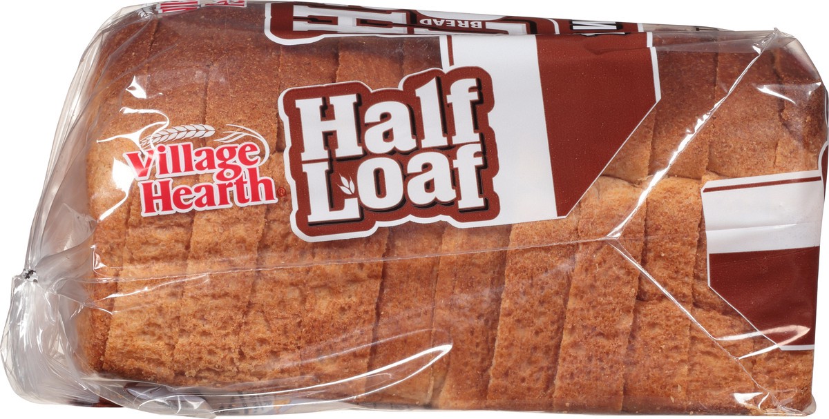 slide 9 of 13, Village Hearth Half Loaf 100% Whole Wheat Bread 12 oz Bag, 12 oz