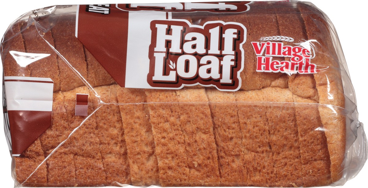 slide 5 of 13, Village Hearth Half Loaf 100% Whole Wheat Bread 12 oz Bag, 12 oz