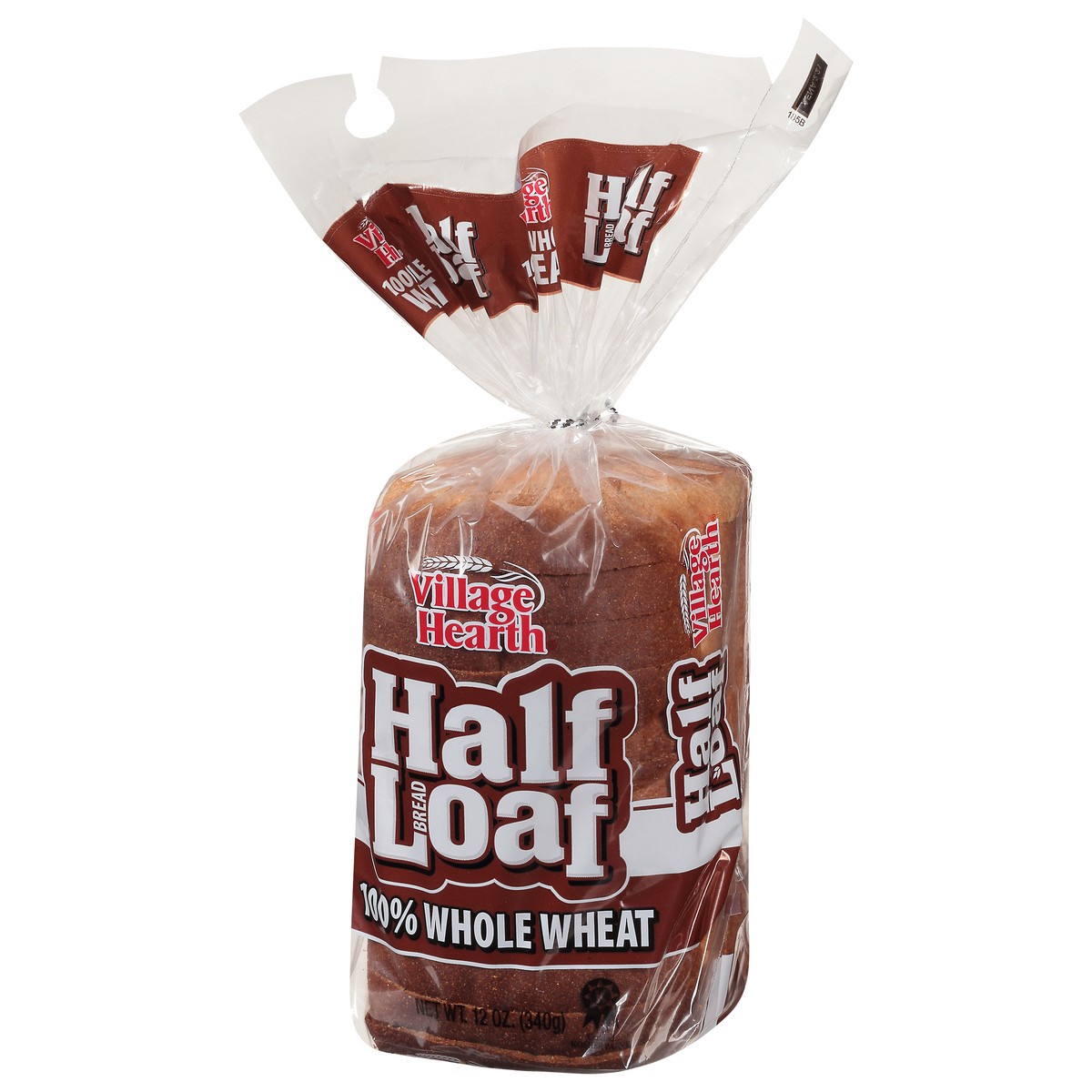 slide 6 of 13, Village Hearth Half Loaf 100% Whole Wheat Bread 12 oz Bag, 12 oz