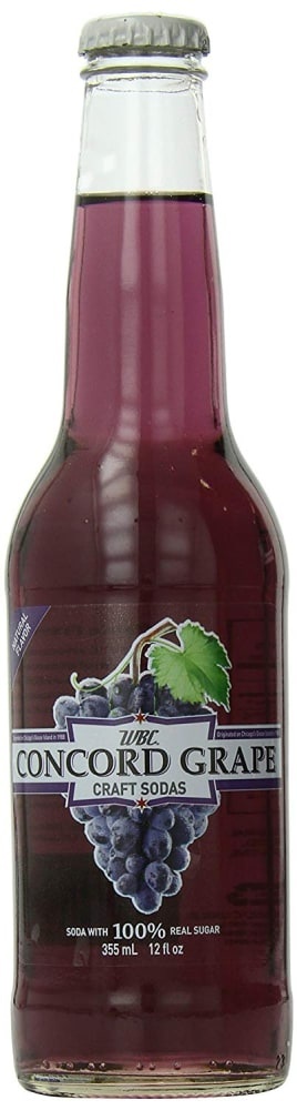 slide 1 of 1, WBC Concord Grape Craft Soda, 12 fl oz