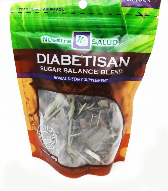 slide 1 of 1, Nuestra Salud N/Sld Sgr Blnce Blnd Lse Leaf - 1.41 oz, 1.41 oz