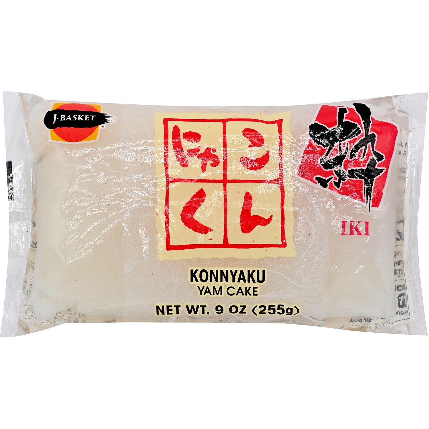 slide 1 of 1, JFC Konnyaku Yam Cake White Prepacked, 