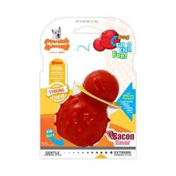 Nylabone Strong Chew Cone Stuffable Dog Toy Bacon Cone Small/Regular - Up to 25 lbs