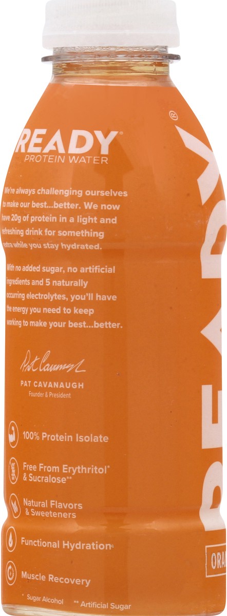 slide 9 of 9, Ready Nutrition Ready Orange Mango Protein Water- 16.9 fl oz, 16.9 fl oz
