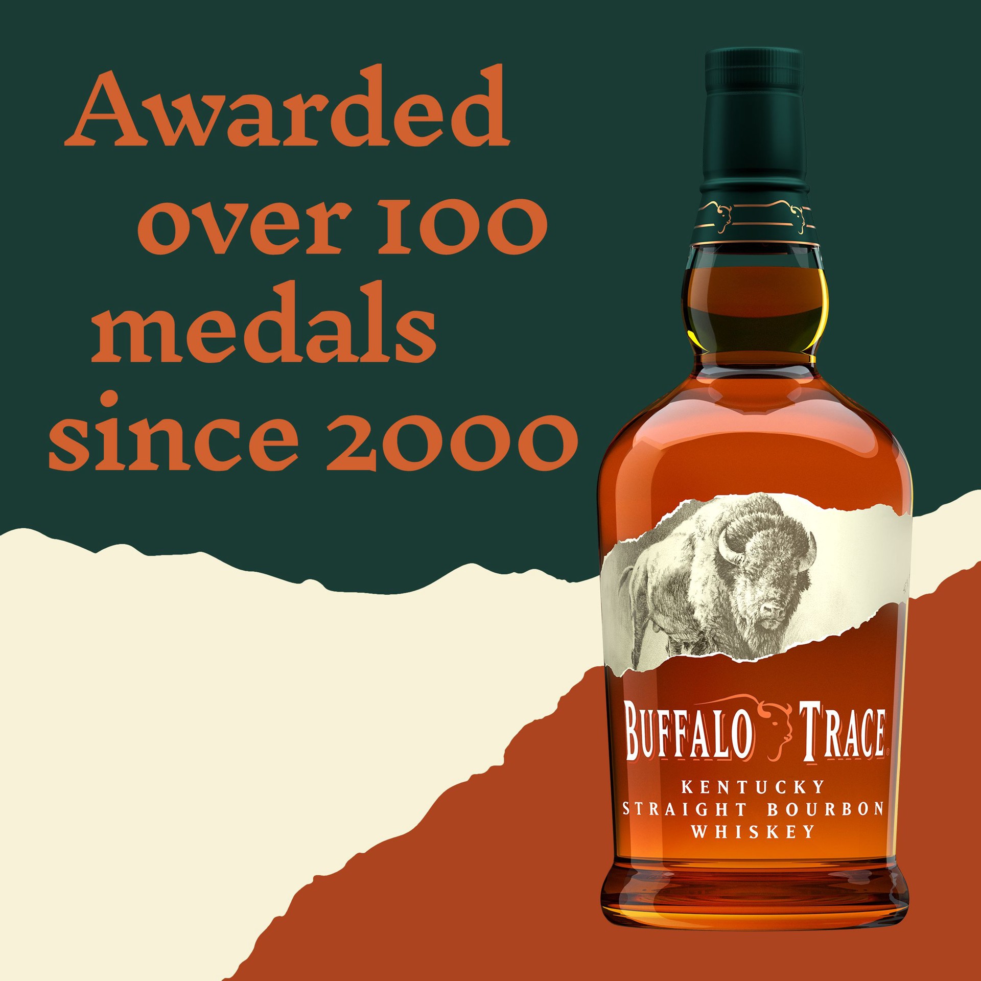 slide 2 of 5, Buffalo Trace Kentucky Straight Bourbon Whiskey, 1.75l 90 Proof, 1.75 liter