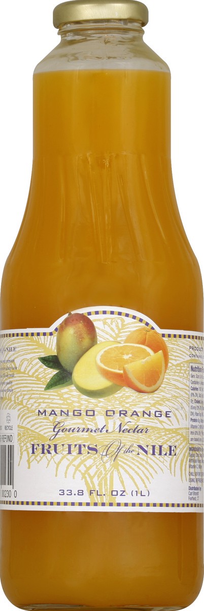 slide 4 of 4, Fruits of the Nile Mango Orange Nectar - 33.8 fl oz, 33.8 fl oz