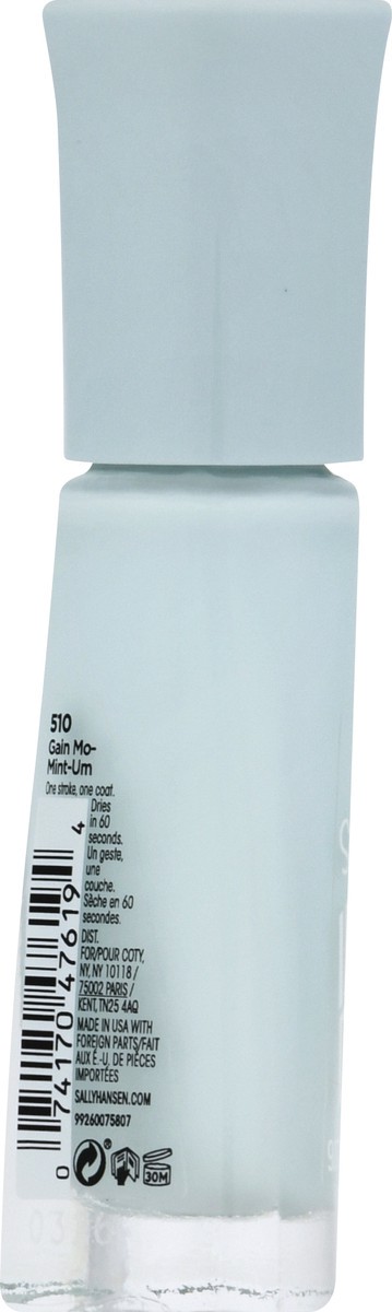 slide 7 of 11, Sally Hansen Insta Dri Gain Mo-Mint-Up Nail Color, 0.31 oz