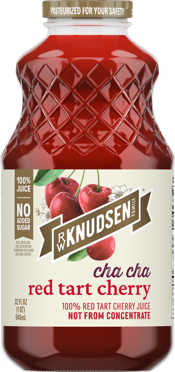slide 2 of 15, RW Knudsen Family Cha Cha Red Tart Cherry Juice - 32 fl oz, 32 fl oz