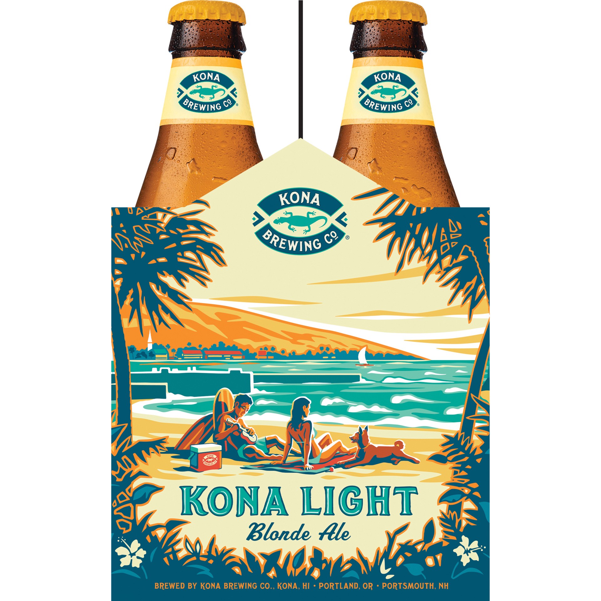 slide 3 of 3, Kona Brewing Co.. Light Blonde Ale, 6 Pack 12 fl. oz. Bottles, 6 ct