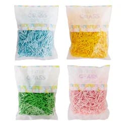 Meijer Corporate Seasonal Easter Paper Grass, 1.5 Ounce, 4 Assorted