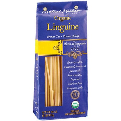 slide 1 of 1, Central Market Organic Linguine Bronze Cut Pasta, 17.6 oz