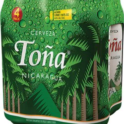 Cerveza Tona Nicaragua Tona Especial Lager 4 Pack 16 oz Can