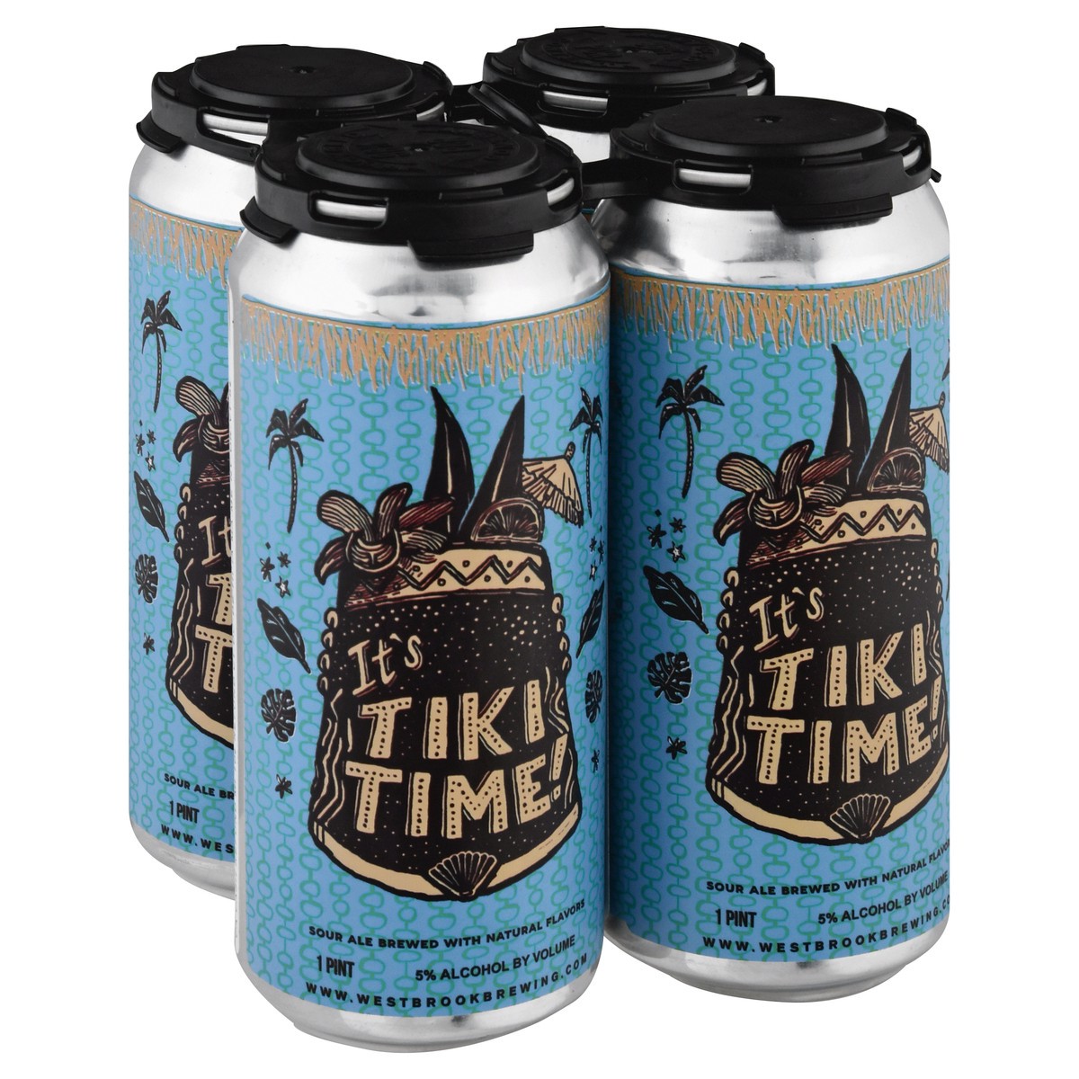slide 5 of 9, Birdsong Brewing It's Tiki Time! Beer 4 ea, 4 ct