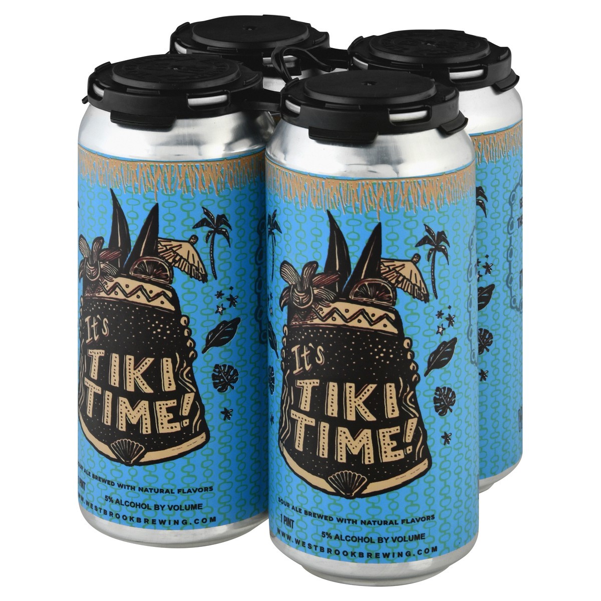 slide 6 of 9, Birdsong Brewing It's Tiki Time! Beer 4 ea, 4 ct