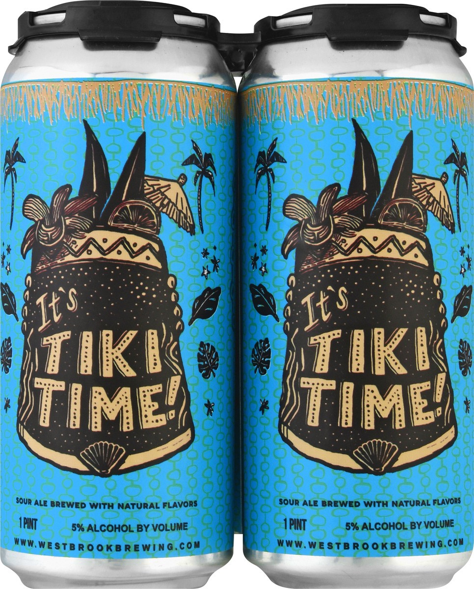 slide 3 of 9, Birdsong Brewing It's Tiki Time! Beer 4 ea, 4 ct