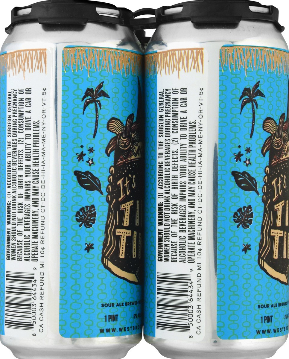 slide 7 of 9, Birdsong Brewing It's Tiki Time! Beer 4 ea, 4 ct