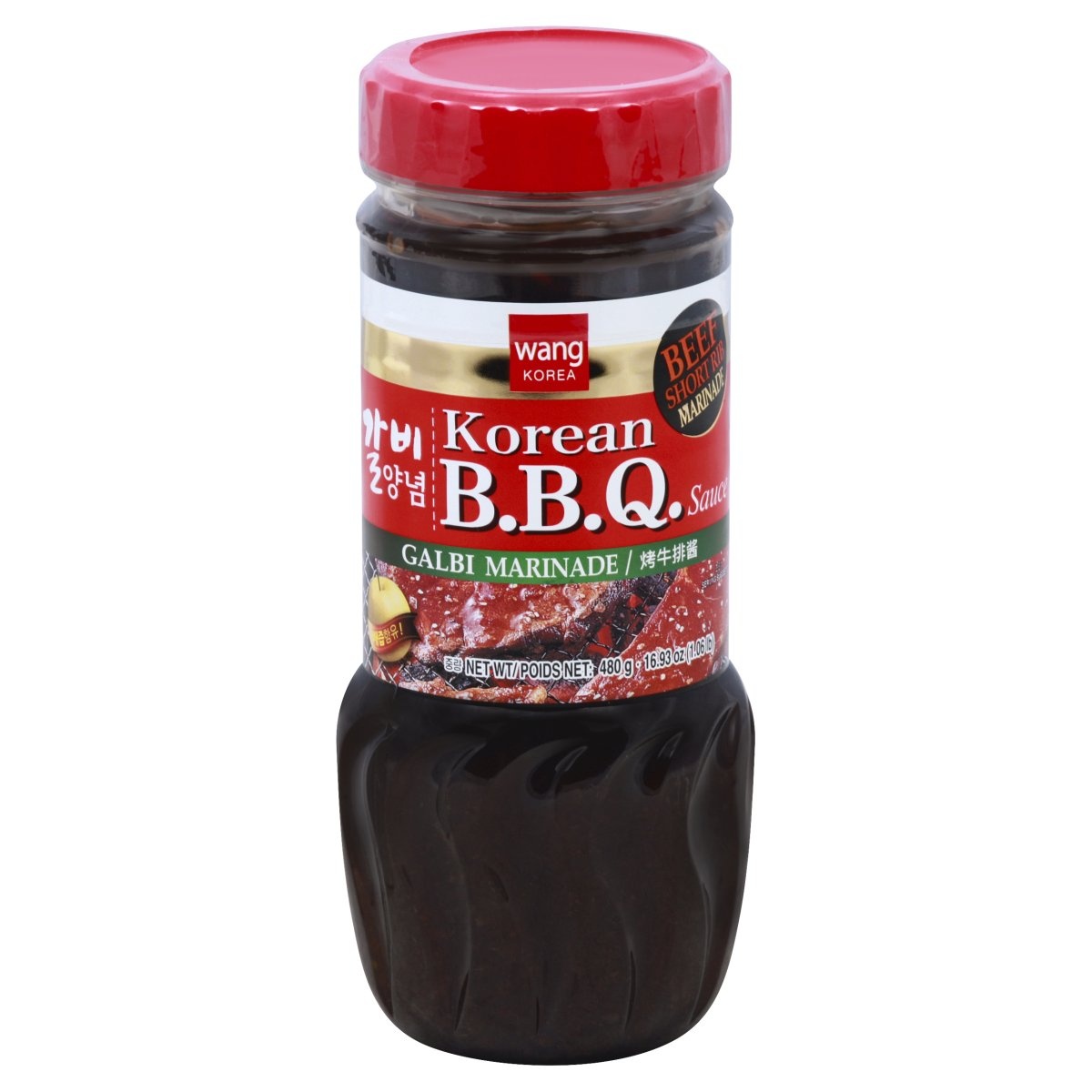 slide 1 of 1, Wang BBQ Sauce For Short Rib, 16 oz