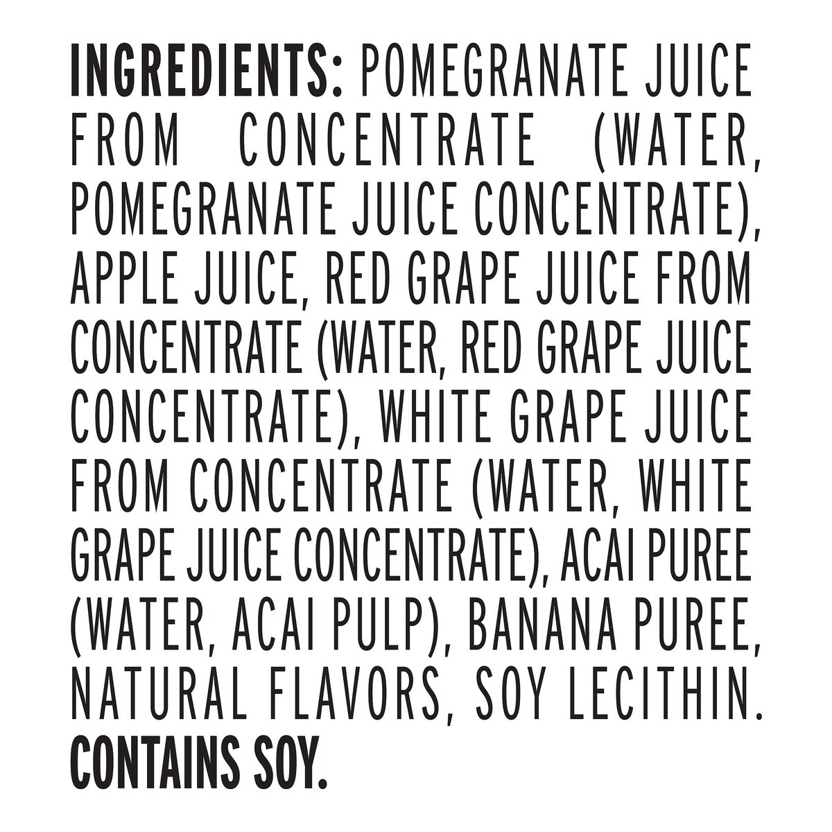 slide 2 of 5, Naked Pure Fruit Pomegranate Acai 100% Juice - 15.2 oz, 15.2 oz