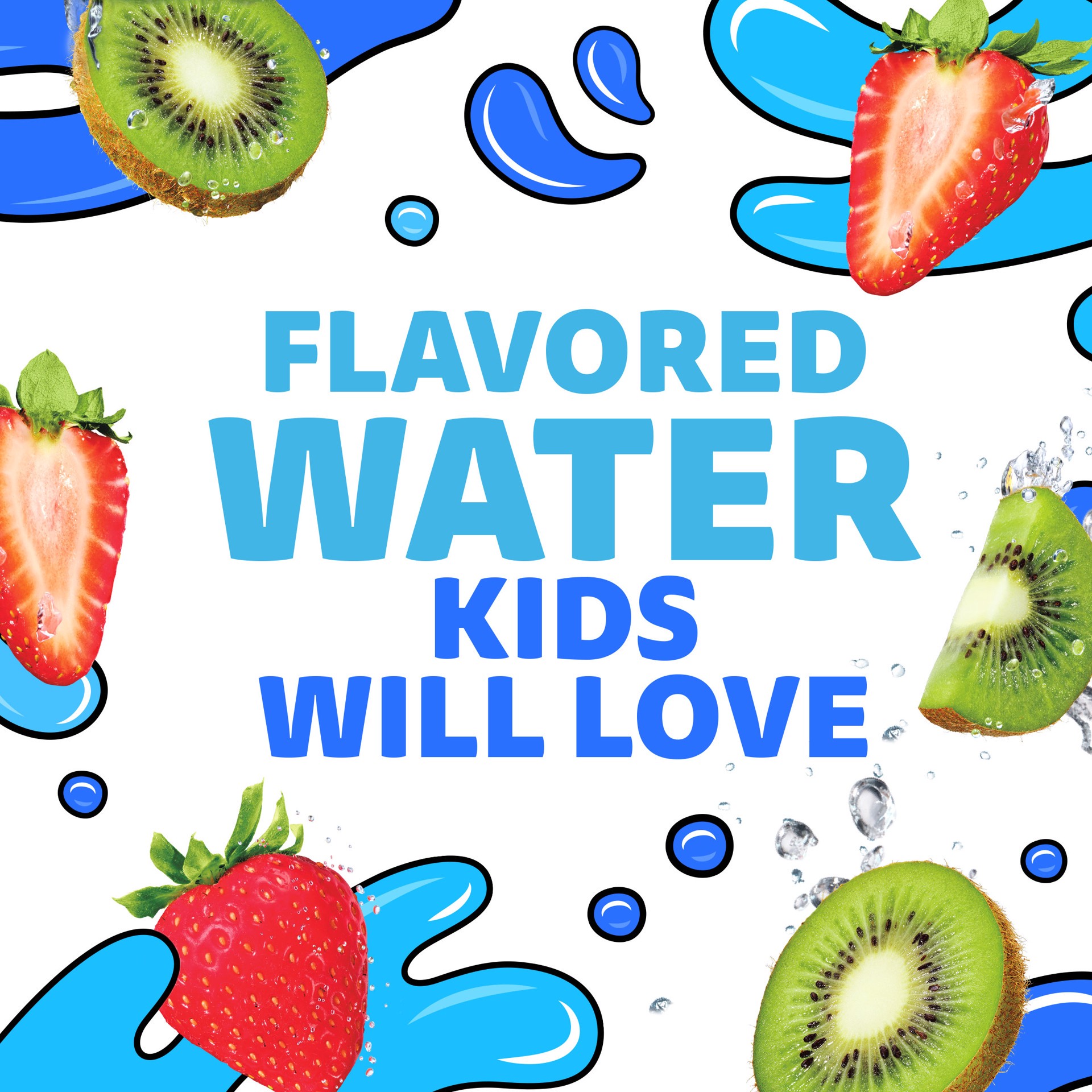 slide 2 of 5, Capri Sun Roarin' Waters Strawberry Kiwi Flavored with other natural flavors Water Beverage, Drink Pouches - 10 ct; 6 fl oz, 10 ct; 6 fl oz