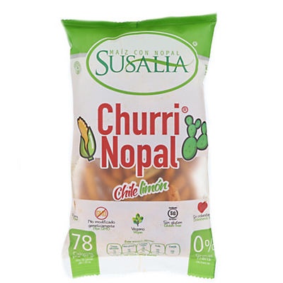 slide 1 of 1, Susalia Churri Nopal Chile Limon Chips, 2.82 oz