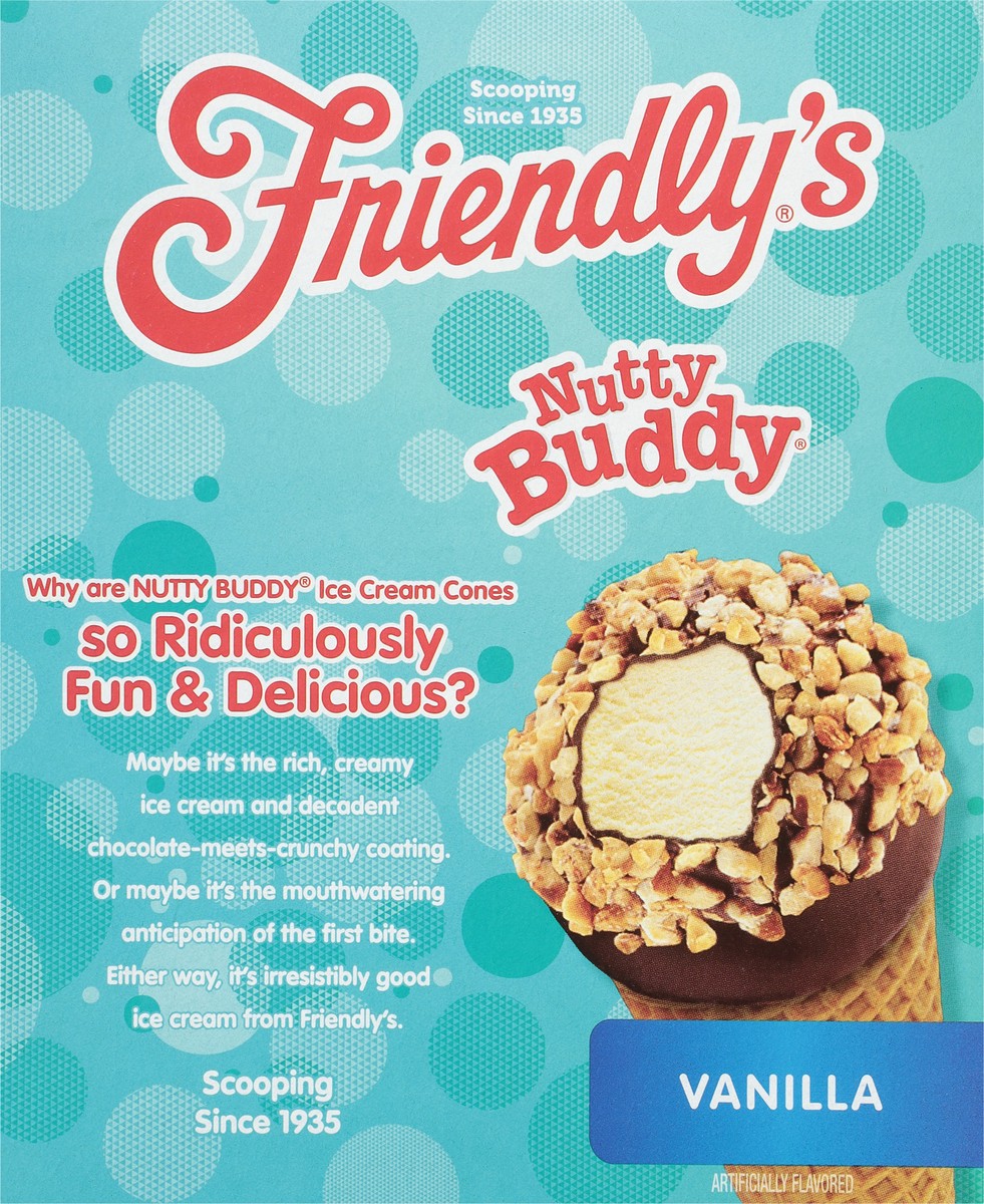 slide 7 of 9, Friendly's Nutty Buddy Vanilla Ice Cream Cones 4 - 4.6 fl oz Cones, 4 ct