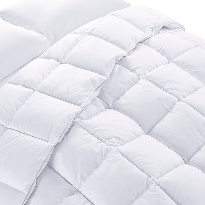 slide 1 of 2, Claritin Cotton Down Alternative King Comforter In White, 1 ct