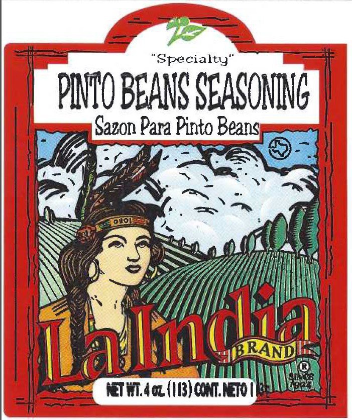 slide 1 of 1, La India Pinto Bean Seasoning, 4 oz