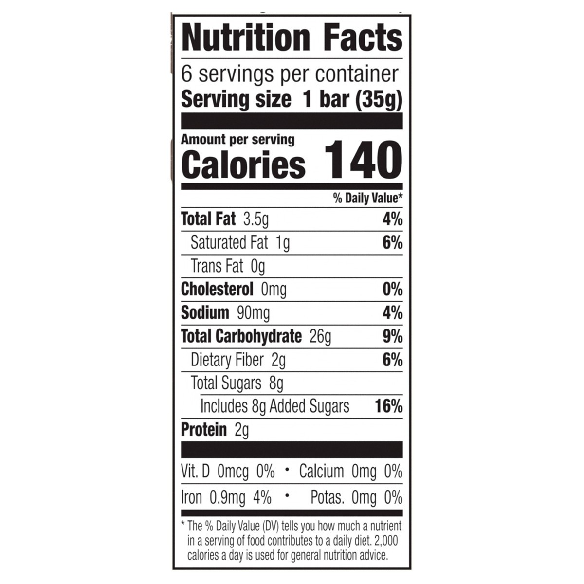 slide 3 of 14, Cascadian Farm Organic Chocolate Chip Chewy Granola Bars, 6 Bars, 7.4 oz, 6 ct