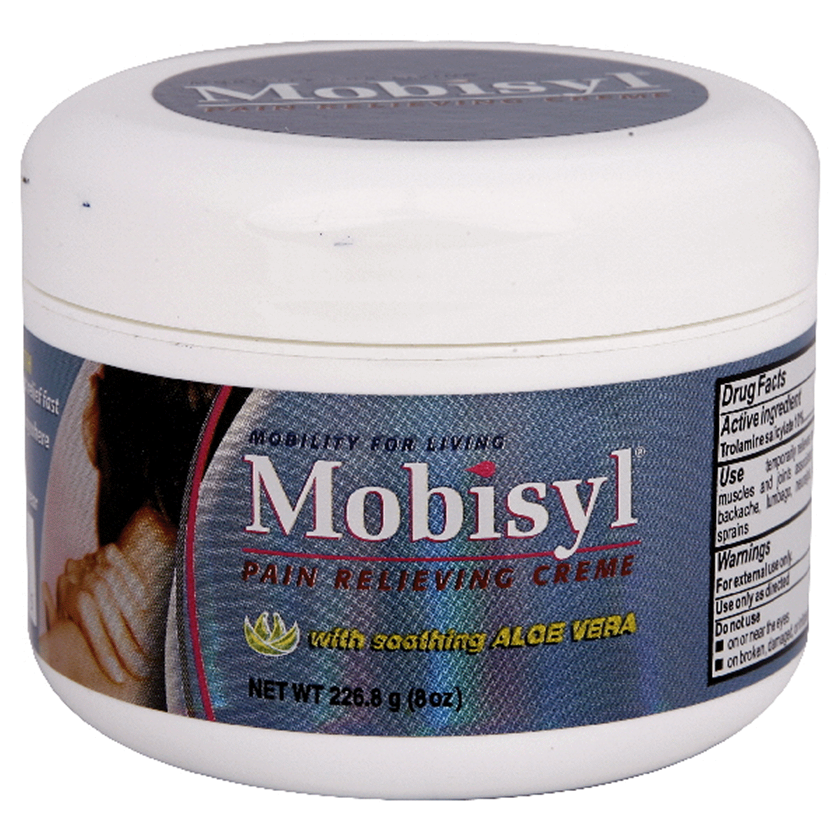 slide 1 of 1, Mobisyl Pain Relieving Creme, 8 oz