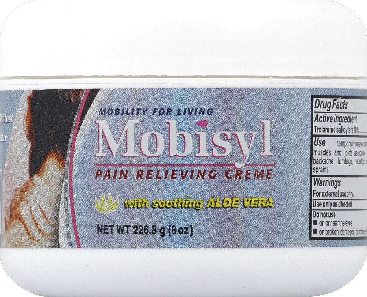 slide 1 of 4, Mobisyl Pain Relieving Creme 8 oz, 8 oz