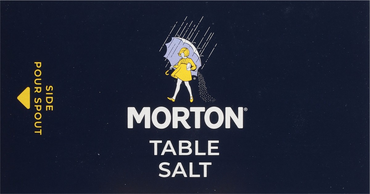 slide 2 of 11, Morton Table Salt 4 lb, 4 lb