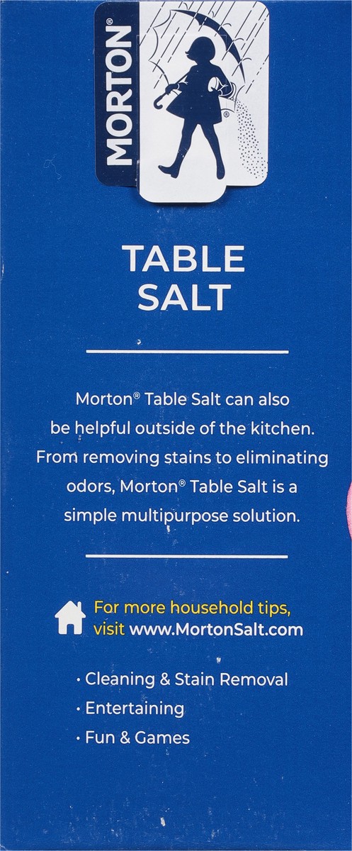 slide 11 of 11, Morton Table Salt 4 lb, 4 lb