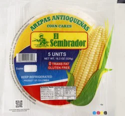 El Sembrador Arepas AntioqueГ±as Corn Cakes