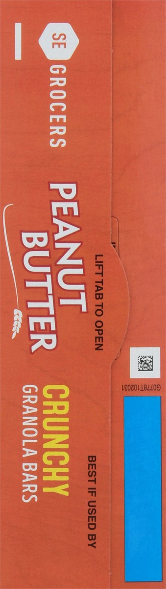 slide 10 of 15, SE Grocers Granola Bars Crunchy Peanut Butter, 8.9 oz