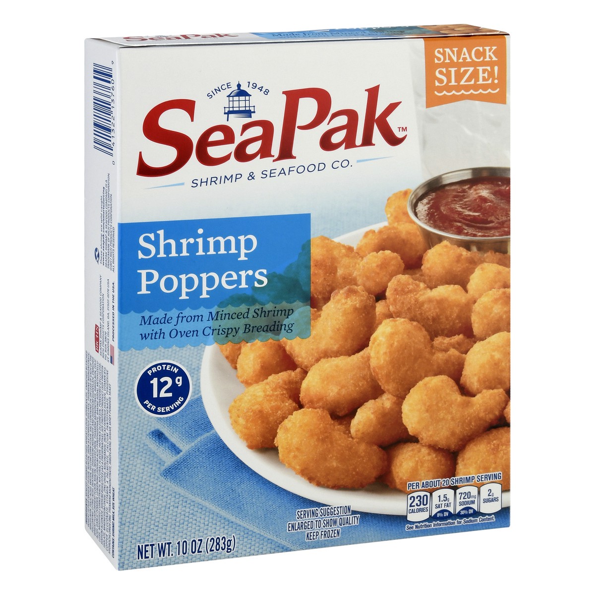 slide 4 of 14, SeaPak Snack Size Shrimp Poppers 10 oz, 10 oz