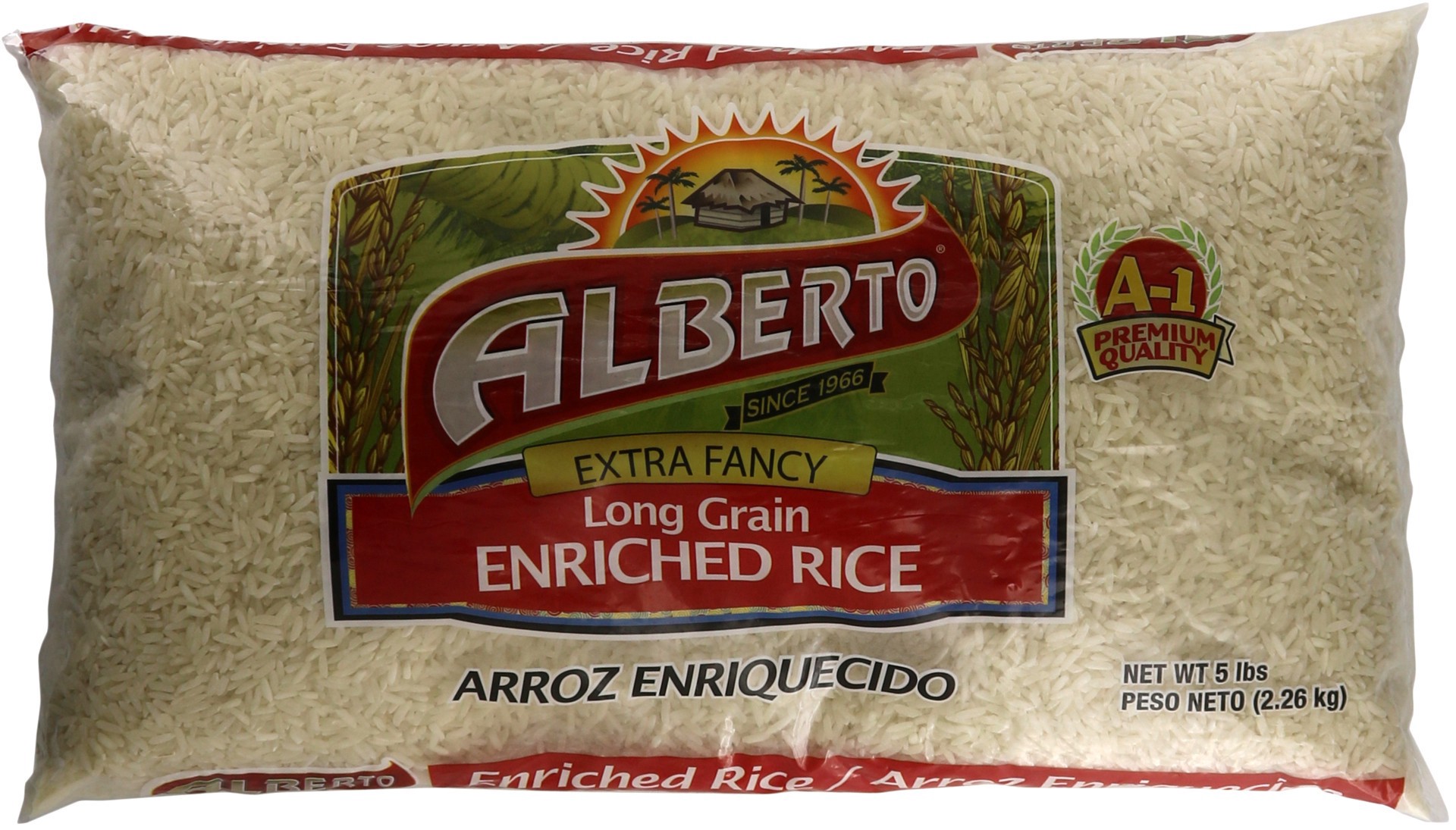 slide 1 of 1, Alberto Rice - 5 lb, 5 lb