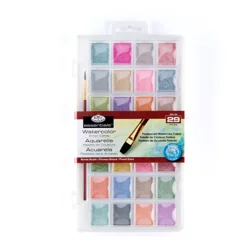 Royal & Langnickel Essentials Pearlescent Watercolor Cakes
