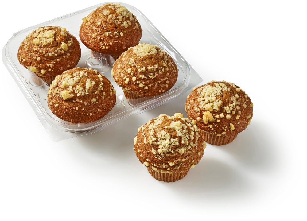 slide 2 of 3, Bakery Fresh Gingerbread Muffins, 4 ct