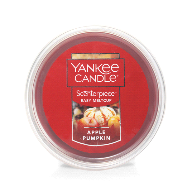 slide 1 of 1, Yankee Candle Scenterpiece Wax Cup Apple Pumpkin, 2.2 oz