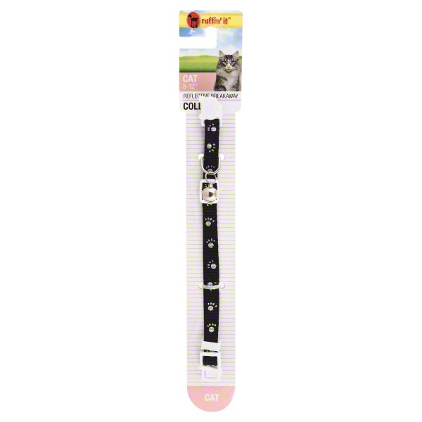 slide 1 of 2, Ruffin' It Ruffin It Paw Print Cat Collar, 1 ct