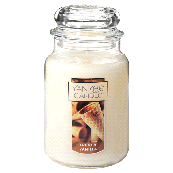 slide 1 of 1, Yankee Candle Large Jar French Vanilla, 22 oz