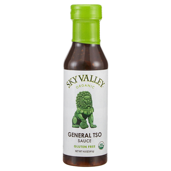 slide 1 of 1, Sky Valley Organic General Tso Sauce, 14.5 oz