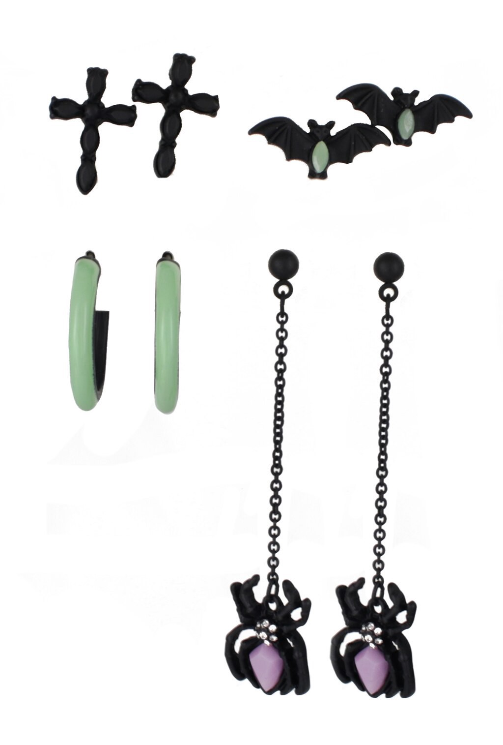 slide 1 of 1, I AM Jewelry I Am Hallowen Earring Hanger Set, 1 ct