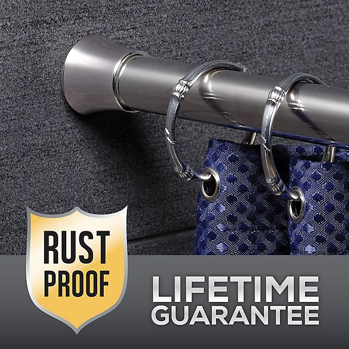 Titan Dual Mount Stainless Steel Shower Rod Chrome 1 ct Shipt