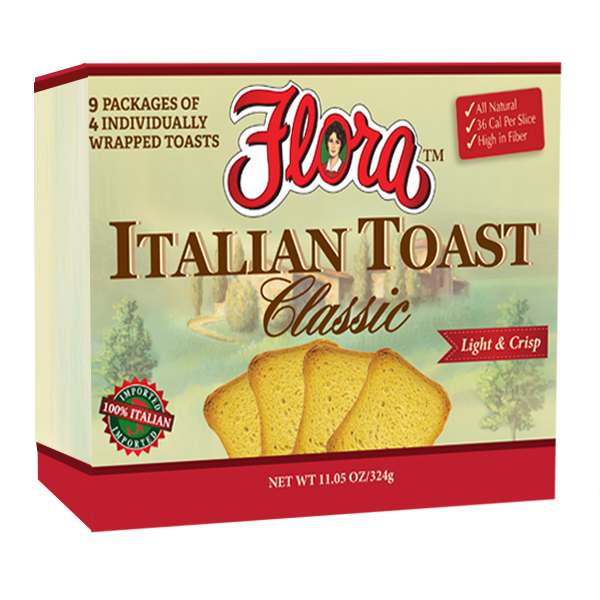 slide 1 of 1, Flora Fine Foods Italian Toast Classic, 324 gram
