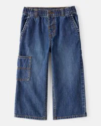Oshkosh Toddler Boy Denim Carpenter Jeans - Blue - 3T