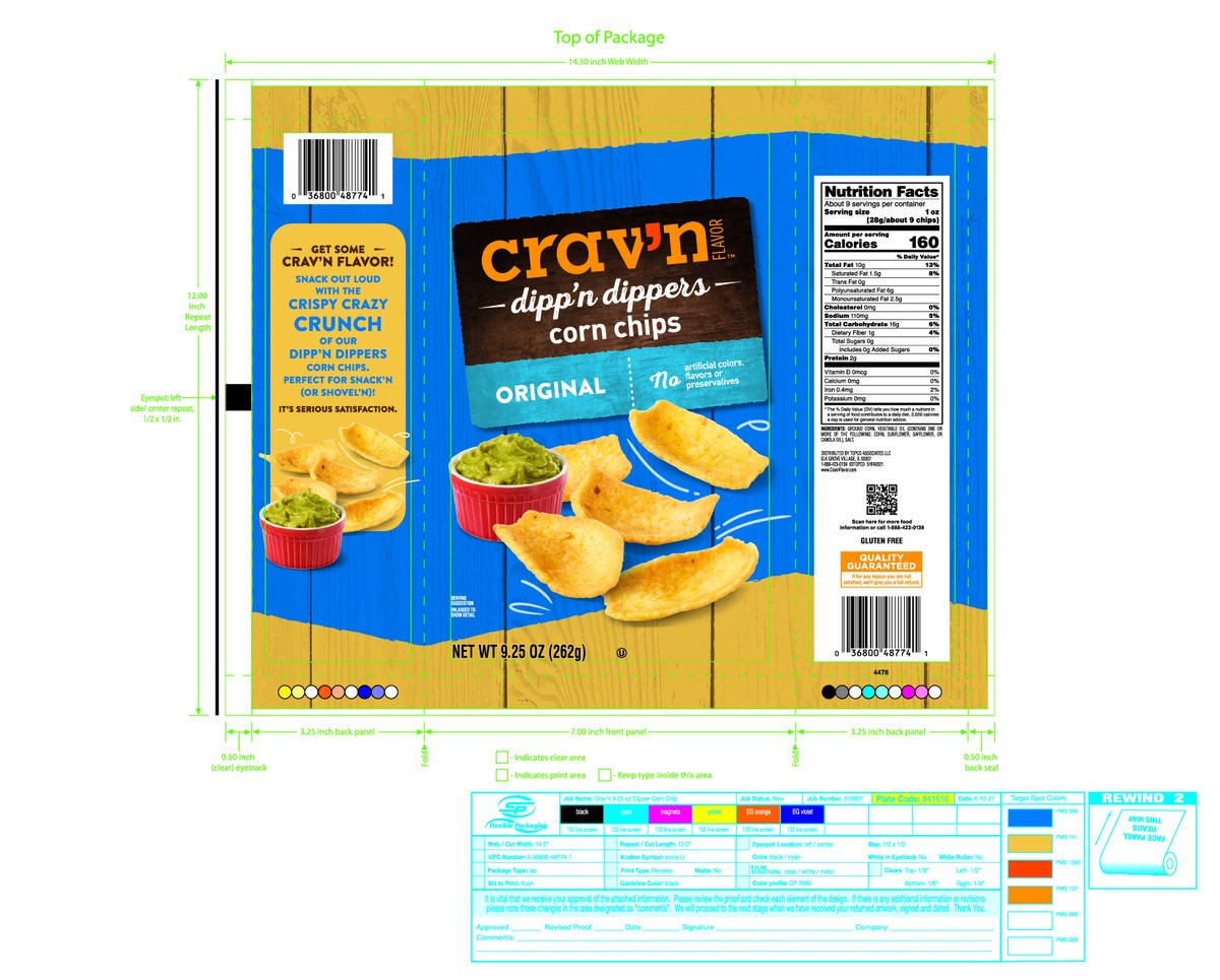 slide 17 of 17, Crav'n Flavor Crav'N Corn Chip Dipper, 